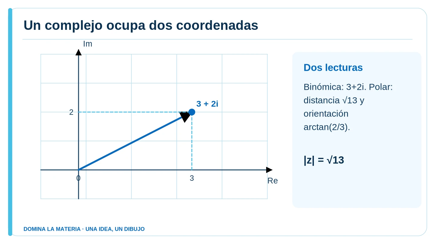 Un complejo ocupa dos coordenadas. Descripción en el texto contiguo.