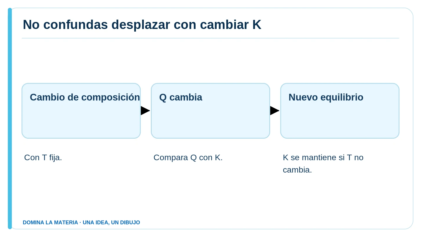 No confundas desplazar con cambiar K. Descripción en el texto contiguo.